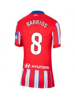 Atletico Madrid Pablo Barrios #8 Replika Hemmakläder Dam 2024-25 Kortärmad